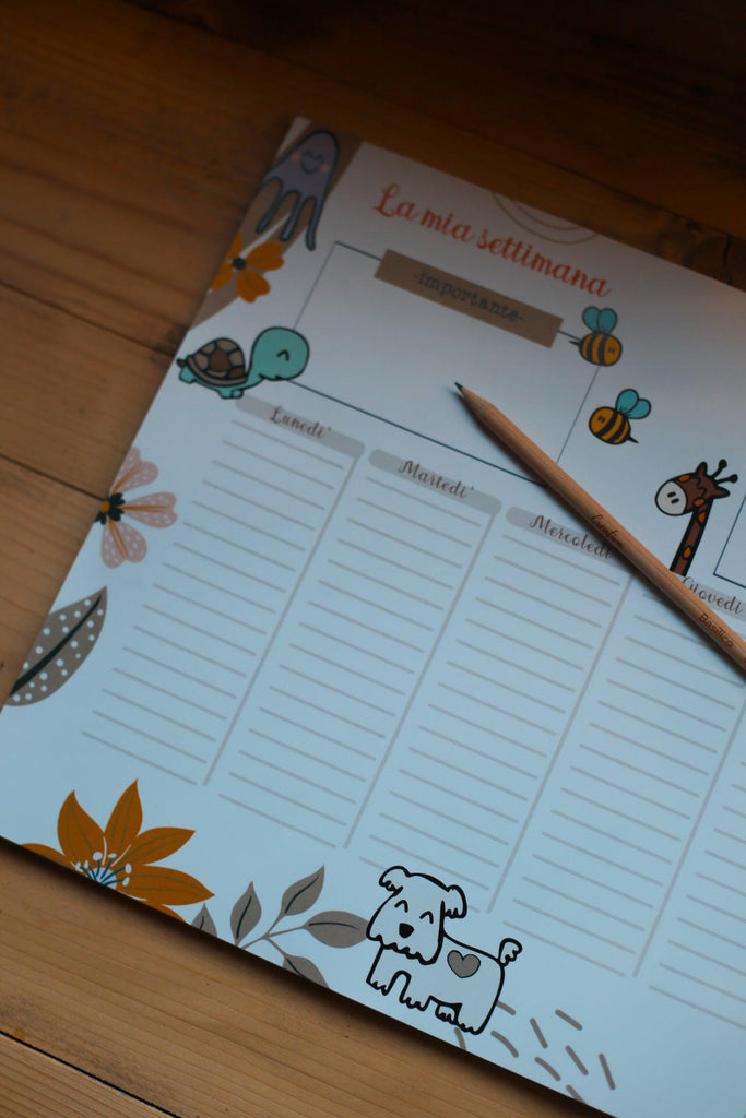 Planner settimanale - Creativa di Lorena Festina